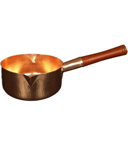 Amazon｜新光堂 日本製 純銅 雪平鍋 18㎝ 銅楽 まごころ伝心 ギフト